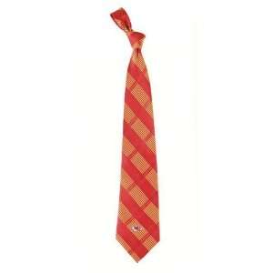  Kansas City Chiefs Woven Plaid Tie