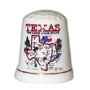  Texas Thimble State Map Case Pack 96 