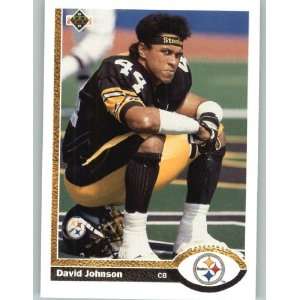  1991 Upper Deck #564 D.J. Johnson   Pittsburgh Steelers 