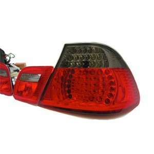  BMW E46 3 Series Convertible Only Smoke LED Tail Lights 