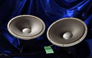   15 Vintage Alnico Woofers Extended Range Speakers D 130 16 Ohms Pair