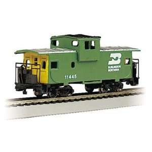  Bachmann N Scale Silver Series 36 Wide Vision Caboose 