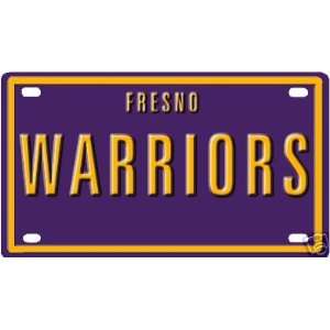  Fresno High School   Fresno, CA Booster Club License Plate 