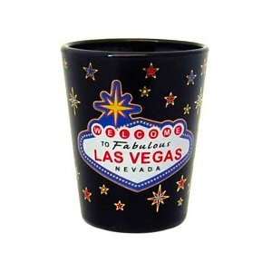 com Las Vegas Shot Glass   Welcome Stars, Las Vegas Shot Glasses, Las 