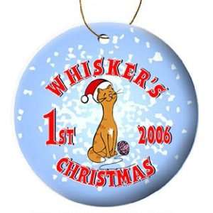  Kitty Personalized Christmas Ornaments