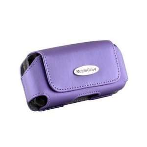  Mobile Glove Luxus Purple leather horizontal case for 