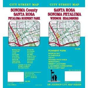  Santa Rosa/Sonoma/Petaluma/Windsor/Healdsburg City Street 