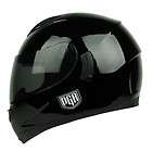   Black Dual Visor Motorcycle Full Face street Bike Helmet DOT APPROVED