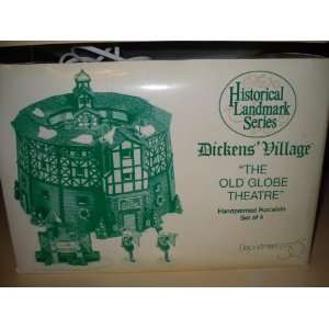   Department 56 The Old Globe Theatre Dickens Village: Home & Kitchen