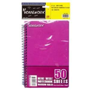  Memo Wire Notebook   3x5 50 Sheet   4 Pack Electronics