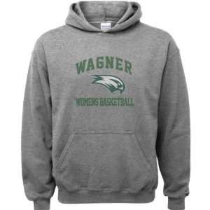   Grey Youth Varsity Washed Womens Basketball Arch Hooded Sweatshirt
