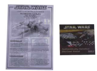 Code 3 Signature Edition Star Wars X Wing Fighter Die Cast Replica 