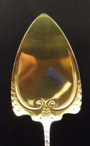 Frank W. Smith Sterling Silver Pie Server~JE Caldwell~Gold Washed 