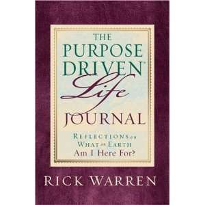  The Purpose Driven Life Journal (Hardcover)  N/A  Books