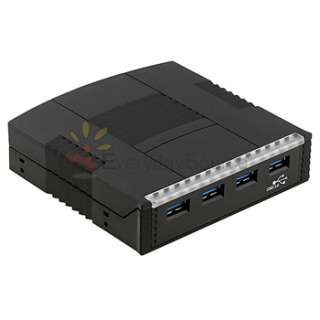 Syba SD HUB20058 USB 3.0 4 Port Hub Adapter For Windows XP/Vista/7 Mac 