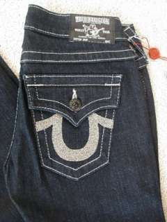 NWT True Religion WMS Julie pave jeans Body Rinse  