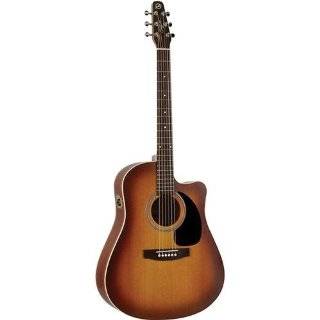    Seagull Performer CW Flame Maple HG QI Guitar Musical Instruments