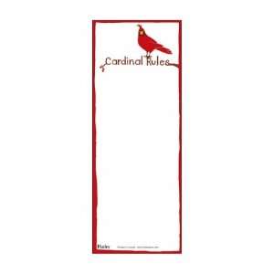  Hatley Cardinal Rules Magnetic Notepad