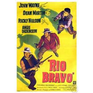 Rio Bravo John Wayne Poster