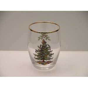  Spode Christmas Tree Double Old Fashioned Curved Kitchen 