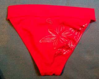GUESS Pink Triangle Bikini Swimsuit sz L sz S  