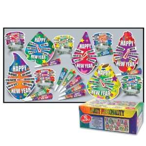 New   Party Personality New Year Party Assortment for 10 