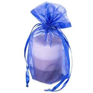  6 x 10 Royal Blue Organza Fabric Bags Health & Personal 