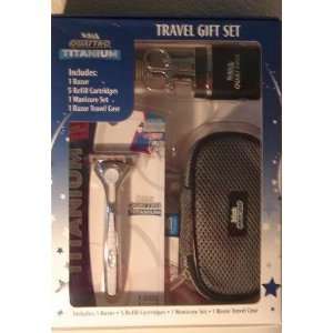  Schick Quattro Titanium Travel Gift Set Health & Personal 