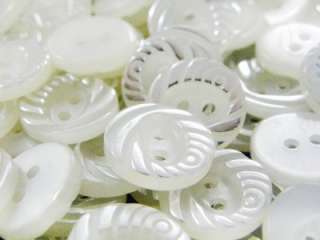 26 CURVE LINE PLASTIC FANCY SEWING BUTTONS CRAFT C283  