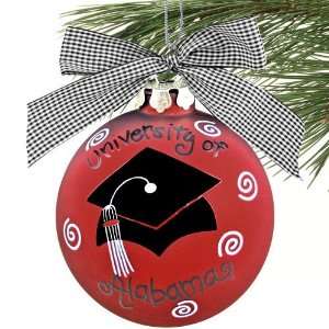  Alabama Crimson Tide Crimson Graduation Cap Christmas 