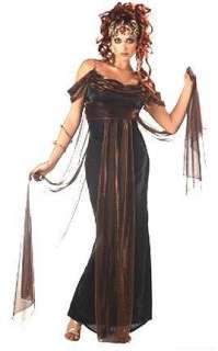 fun stuff greek gorgon medusa costume gown size small 4 6 medium 8 10