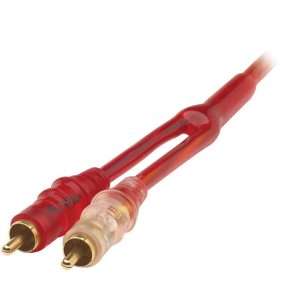  3 Raptor Red Hot Series RCA Audio Cable T53178 