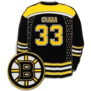   : Zdeno Chara Boston Bruins #33 Jersey Player Pin: Sports & Outdoors