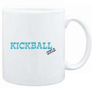  Mug White  Kickball GIRLS  Sports