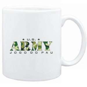  Mug White  US ARMY Jogo Do Pau / CAMOUFLAGE  Sports 