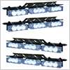 36 LED Emergency Vehicle Strobe Lights/Lightbars for Deck Dash Grille 