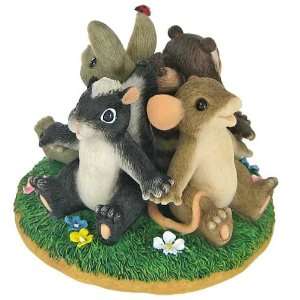  Fitz and Floyd Circle of Friends Charming Tails Figurine 