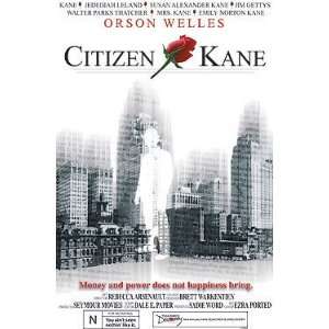  Citizen Kane Movie Poster