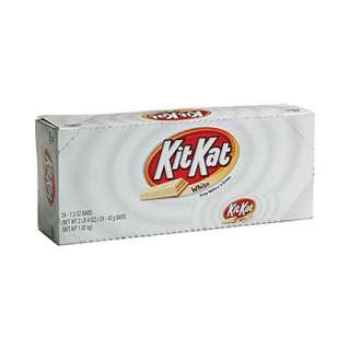   Kat White Chocolate 24 Count pack 1.5oz Bar wafer candy free shipping