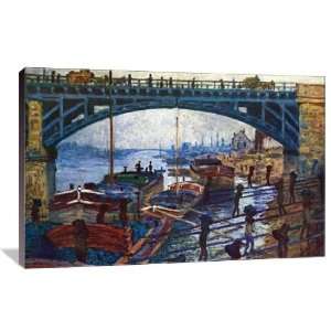  The Coal Carrier   Gallery Wrapped Canvas   Museum Quality 
