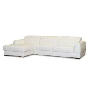  Sofa CHICAGOLFSECTW Chicago 2 Piece Left Facing Chaise Sectional 