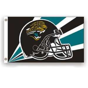 Jacksonville Jaguars NFL Helmet Design 3x5 Banner Flag by Fremont 