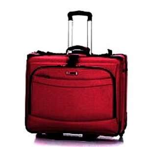  Delsey Helium Fusion Trolley Garment Bag (Red) Everything 