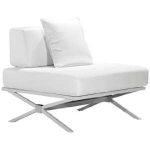  Zuo Modern Xert Modular White Lounge Chair: Everything 