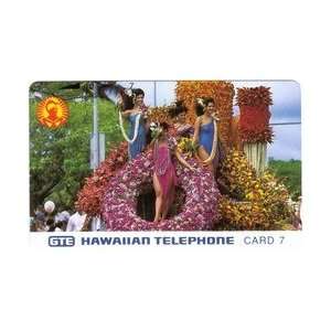  Collectible Phone Card 7u Aloha Festival Week Parade 1991 