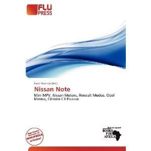  Nissan Note (9786200676597) Gerd Numitor Books