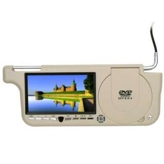 inch TFT Color LCD 16:9 Car Vehicle Sunvisor DVD Play  