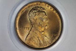   Lincoln Wheat Cent MS65 RD PCGS Secure United States Mint Penny Coin