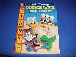 DONALD DUCK BEACH PARTY #2 COMIC BOOK 1955  