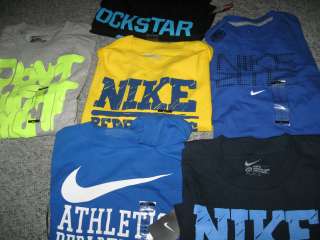 Nike Mens T Shirts,100% Cotton, Crew Neck, ALL Sizes & Colors, NWT 